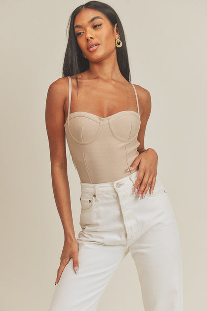 Brandy Bustier Bodysuit