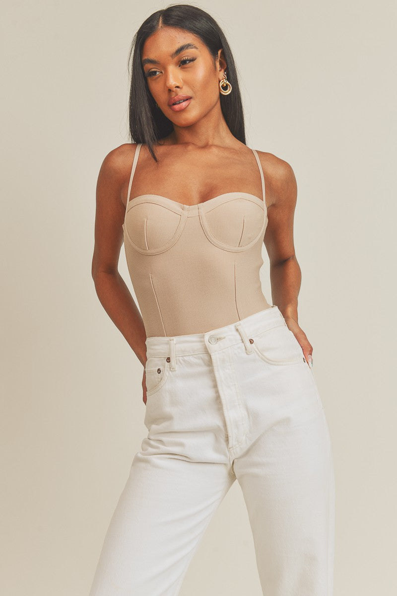 Brandy Bustier Bodysuit