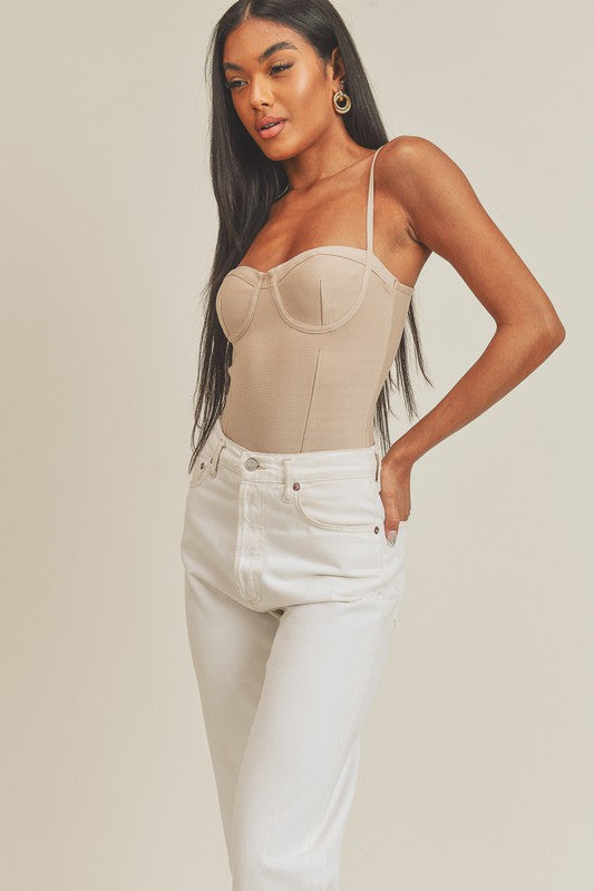 Brandy Bustier Bodysuit