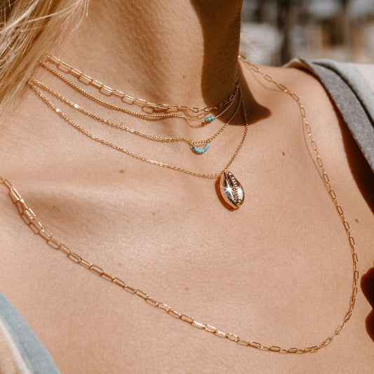 Turquoise Bead Necklace